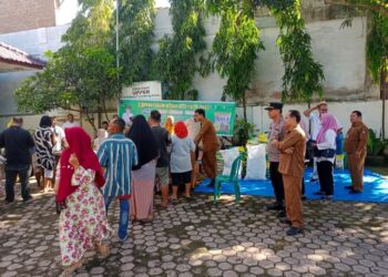 Polsek Padang Hulu Lakukan Pengamanan Pasar Murah.