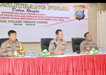 Kunjungan Tim Muslitbang Mabes Polri Ke Polres Tebingtinggi.