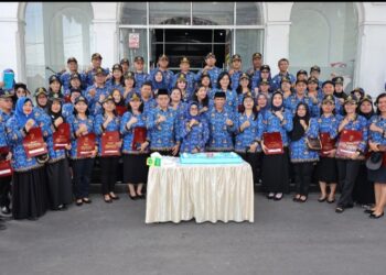 Wali Kota Pematang Siantar Hadiri dr. Susanti Dewayani SpA Upacara Peringatan HUT Ke 52 Korpri.