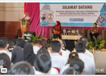 Wali Kota Pematang Siantar dr. Susanti Dewayani SpA  Buka Kegiatan Orientasi Pegawai Pemerintah Dengan Perjanjian Kerja  di Lingkungan Pemerintah Kota Pematang Siantar Tahun Anggaran 2023.