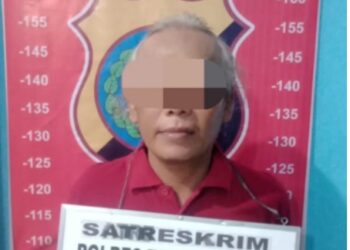 Pelaku Diamankan Polres Tebingtinggi.