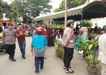 Polres Tebingtinggi Lakukan Pengamanan Penyaluran CPP.