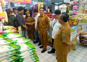 Jelang NATal & Tahun Baru Polres Pematang Siantar  Bersama FORKOPIMDA Sidak Bapokting.