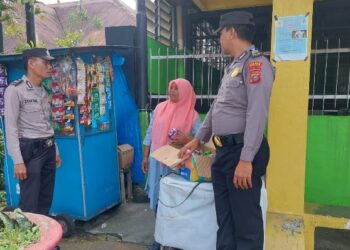 Sat Binmas Polres Pematang Siantar  Laksanakan BINLUH Optimalisaai Giat Cooling System Pemilu 2024.