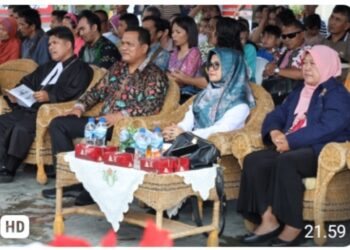 Wali Kota Pematang Siantar dr. Susanti Dewayani SpA Di dampingi Kadis Kominfo & Ketua PWI Hadiri Perayaan Natal Jurnalis Siantar - Simalungun.