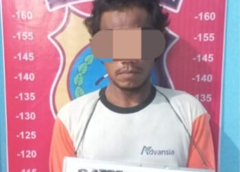 Pelaku Diamankan Polres Tebingtinggi.