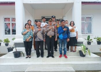 Kapolsek Padang Hulu AKP Marolop Samosir Kunjungi Kelurahan Pelita.