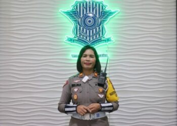 Kasat Lantas Akp Relina Lumban Gaol, S.Sos.