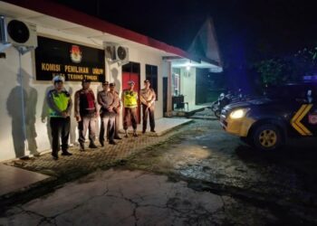 Sat Samapta & Personel  Satfung Lakukakan Patroli di Sekitar Kota Tebingtinggi.
