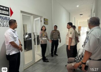 Kasat Lantas Tebingtinggi AKP. Agnis Juwita Sidak Ke Pelayanan Publik.