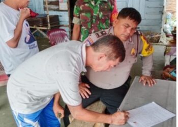 Bhabinkamtibmas Nagahuta Selesaikan Masalah Penganiayaan Melalui Problem Solving.