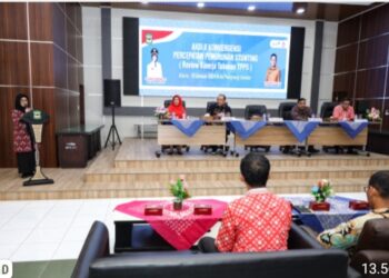 Wali Kota Pematangsiantar dr. Susanti Dewayani SpA Buka kegiatan Aksi 8 Konvergensi Percepatan Penurunan Stunting (Review Kinerja TPPS).