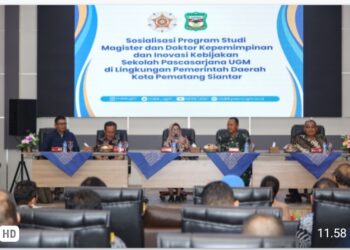 Wali Kota Pematangsiantar dr. Susanti Dewayani SpA Buka Sosialisasi Program Studi  Magister & Doktor Kepemimpinan dan Inovasi Kebijakan  di Pemerintah Kota Pematangsiantar.