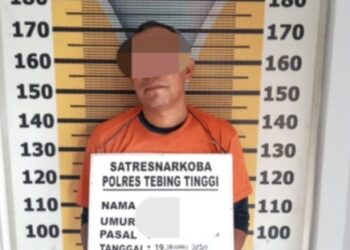 Pelaku & Barang Bukti Diamankan Polres Tebingtinggi.