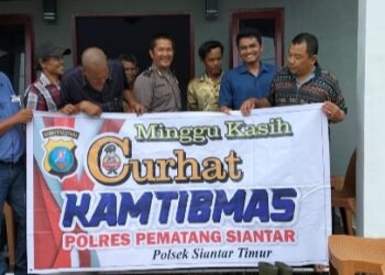 Polres Pematangsiantar Tampung Curhat Warganya Lewat Minggu Kasih.