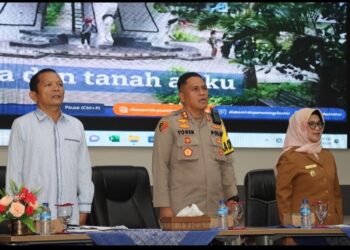 Kapolres Pematangsiantar Hadiri Rakor Stabilitas Kamtibmas Jelang Pemilu 2024.