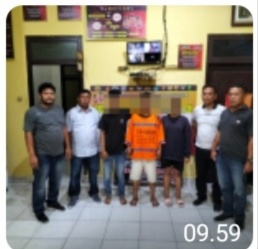 Polsek Siantar Barat Tangkap Pelaku Pencurian di Kantor Kelurahan Dwikora.