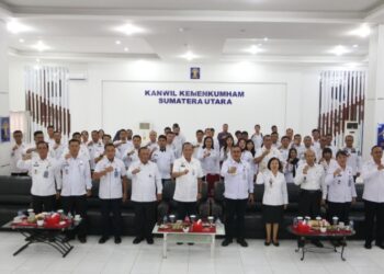Cegah Gangguan Keamanan & Berantas Peredaran Narkotika di Lapas/Rutan, Lapas Kelas IIA Pematangsiantar Hadiri Penguatan Oleh Direktur Pengamanan dan Intelijen Dirjen PAS Secara Hybrid.