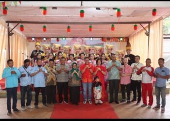 Kapolres Pematangsiantar Hadiri & Foto Bersama di Pembukaan Festival Imlek Fair Tahun 2024.