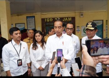 Presiden Jokowi Tinjau Fasilitas & Pelayanan BPJS di RSUD Kumpulan Pane Tebingtinggi.