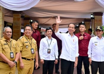 Pj. Walikota Tebingtinggi Drs Syarmadani, MSi  Dampingi Kunker Presiden di Tebingtinggi & Ke Batubara.