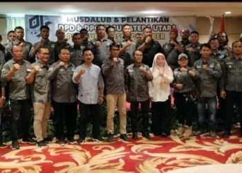 Suasana Pelantikan DPD PJS Sumut & DPC PJS Se Sumut di Kota Medan Sumut.
