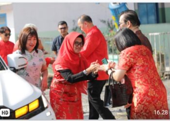 Wali Kota Pematangsiantar dr Susanti Dewayani SpA Kunjungi Sejumlah Vihara Momentum Tahun Baru Imlek Tahun 2024.