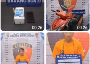 Bravo Sat Reskrim Polres Simalungun Berhasil Tangkap Residivis Pelaku Pencurian, AKP Ghulam : Tidak Ada Negosiasi Bagi Pelaku Kejahatan.