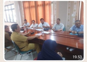 Pjj. Walikota  Drs Syarmadani Didampingi Pj. Sekda Tebingtinggi Terima Kunjungan Dirjen Cipta  Karya  Kementerian PUPR.