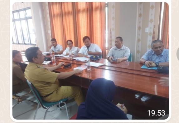 Pjj. Walikota Drs Syarmadani Didampingi Pj. Sekda Tebingtinggi Terima Kunjungan Dirjen Cipta Karya Kementerian PUPR.
