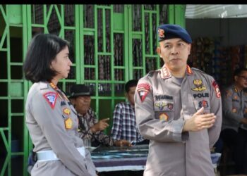 Dalam Rangka Pemilu  Pamatwil & Asisten Mabes Polri Kunjungi Polres Tebingtinggi.