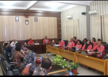 Wali Kota Pematangsiantar dr. Susanti Dewayani SpA Menerima Kunjungan Lapangan Tim Penilai Penghargaan Pembangunan Daerah Provinsi Sumut Tahun 2024.