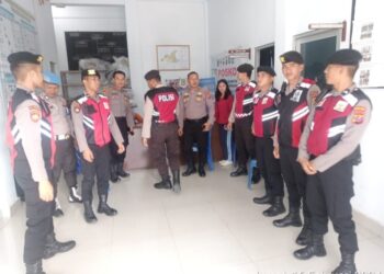 Samapta Pematangsiantar Maksimalkan Patroli Ke Kantor PPK.