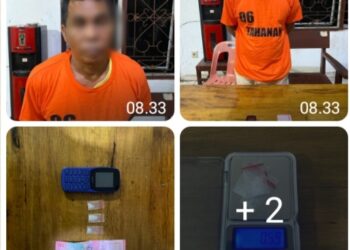 Sat Narkoba Polres Tangkap Pengedar Sabu di Kampung Baru Lengkap Dengan Barang Bukti.