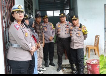 Kapolres Pematangsiantar Monitoring Pelaksanaan Rapat Pleno Di Kecamatan Pasca Pelaksanaan Pemilihan Umum Tahun 2024.