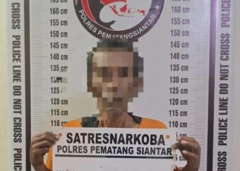 Satres Narkoba Polres Pematangsiantar Menangkap Pelaku Pengedar Narkoba.