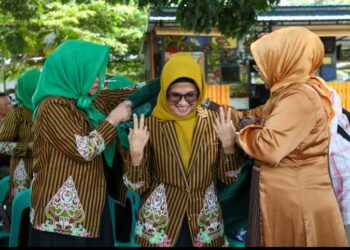Wali Kota Pematangsiantar dr. Susanti Dewayani SpA Acara Silaturahmi DPW Wanita Pujakesuma Provinsi Sumut Menuju Wanita Pujakesuma Jaya.