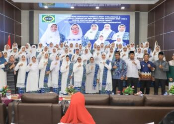 Wali Kota Pematangsiantar dr. Hadiri Acara Pelantikan & Pengukuhan Pengurus Permata BKMT 5 Kelurahan Serta Tabligh Akbar Peringatan Isra' Mi'raj Nabi Muhammad SAW 1445 H.