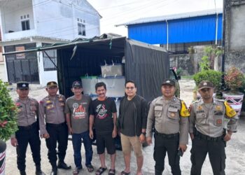 Rekapitulasi Hasil Pleno PPK Kec,Siantar Marihat Usai , Polres Pastikan Logistik Aman Hingga KPU.