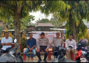 Polsek Perdagangan Gelar "Minggu Kasih" Bersama Jemaat Gereja Katolik Kristus Raja untuk Sosialisasi Kamtibmas.