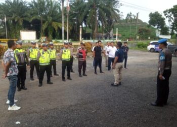Polres Simalungun Tingkatkan Siaga Pasca Pemilu 2024 Dengan Patroli Dialogis.