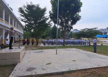 Sat Lantas Polres Tebingtinggi Gelar Sosialisasi di SMA  Yayasan  Ir H.Djuanda.