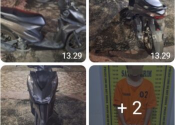 Pencuri Di Jalan Sisingamangaraja Samping Loket ALS Ditangkap.