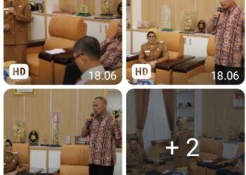Wali Kota Pematangsiantar dr. Susanti Dewayani SpA Laksanakan Entri Meeting Bersama BPKP Provinsi Sumut & Sejumlah Kepala OPD.