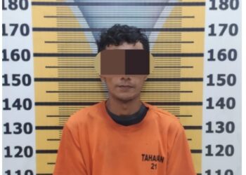 Pelaku Diamankan Polres Tebingtinggi.