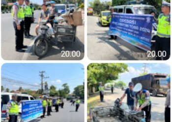 Polres Tebingtinggi Gelar Operasi Keselamatan Toba 2024.