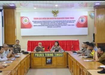 Polres Tebingtinggi Adakan Forum Lalulintas.