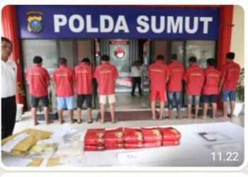 Pengedar Narkoba Jaringan Malaysia di Tangkap Polisi.