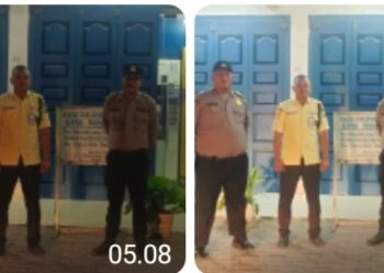 Polsek Perdagangan Gelar Patroli Blue Light, Tingkatkan Keamanan Wilayah.