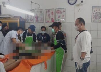Karyawan BUMN Ditemukan Meninggal Dirumah Kontrakan, Polsek Siantar Martoba Olah TKP.